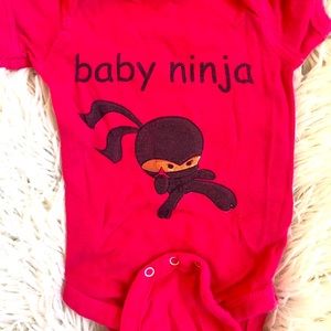 Baby ninja onesie newborn